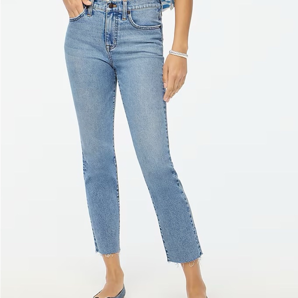J.Crew Essential Straight All-day Stretch Jeans